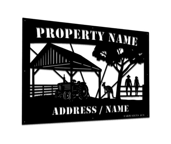 Australian Farm Sign