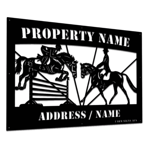 Horse Farm Sign