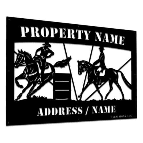 Horse Property Sign