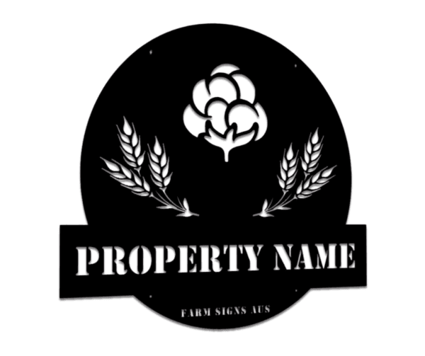Landmark Collection Farm Sign - Crop