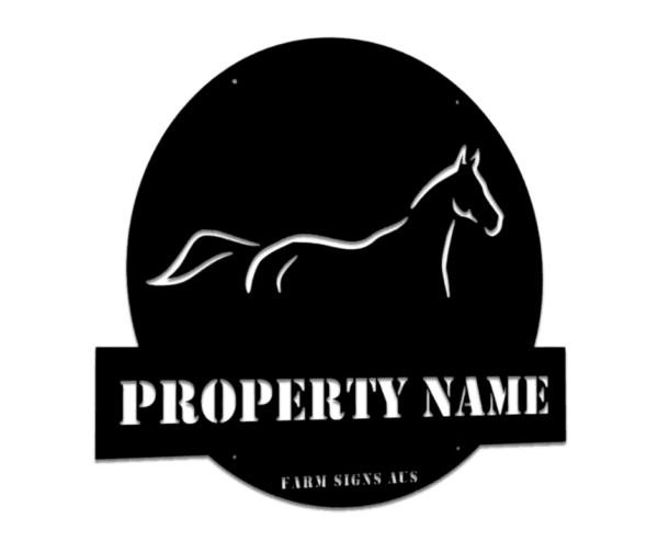 Landmark Collection Farm Sign - Horse 2