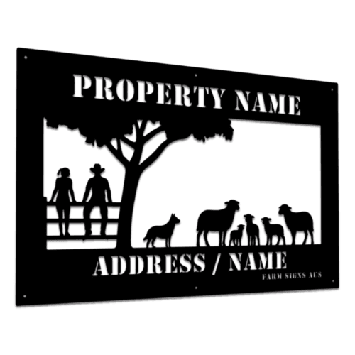 Custom Farm Sign