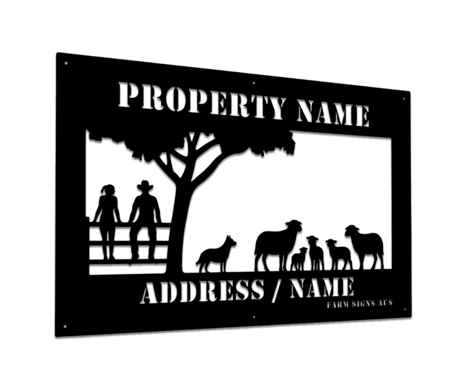 Custom Farm Sign
