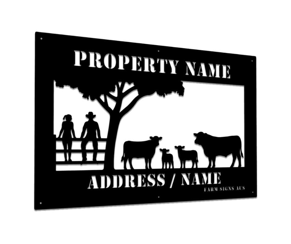 Custom Farm Sign