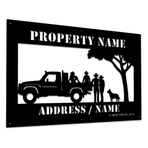 Custom Farm Sign