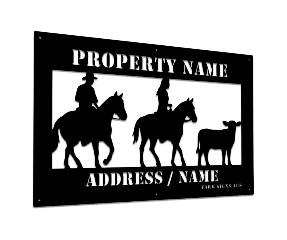 Custom Farm Sign