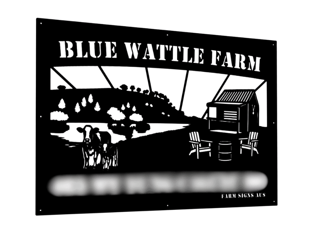 Custom Farm Sign Design