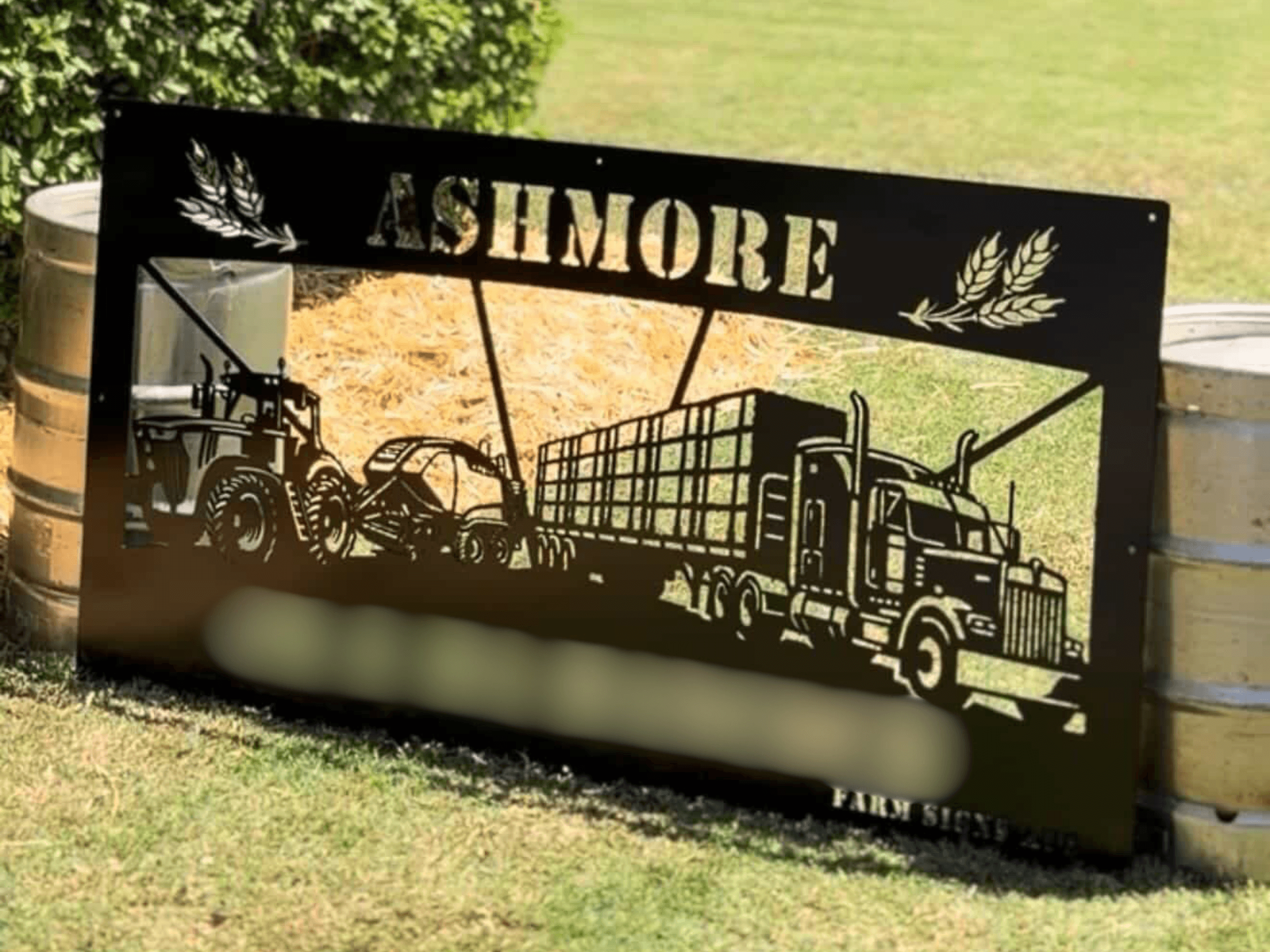 Custom Farm Sign Custom Farm Sign